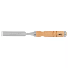 NEO TOOLS Favéső 20mm, CRV, fa nyéllel 37-820