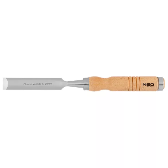 NEO TOOLS Favéső 20mm, CRV, fa nyéllel 37-820