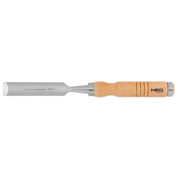 NEO TOOLS Favéső 24mm, CRV, fa nyéllel 37-824