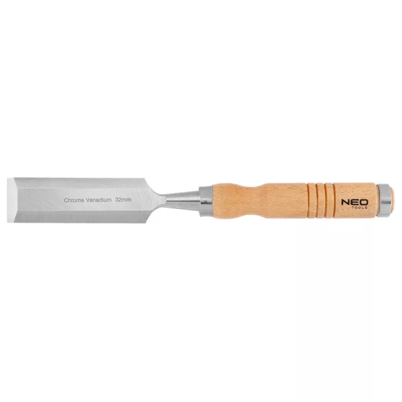 NEO TOOLS Favéső 32mm, CRV, fa nyéllel 37-832
