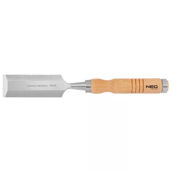NEO TOOLS Favéső 38mm, CRV, fa nyéllel 37-838