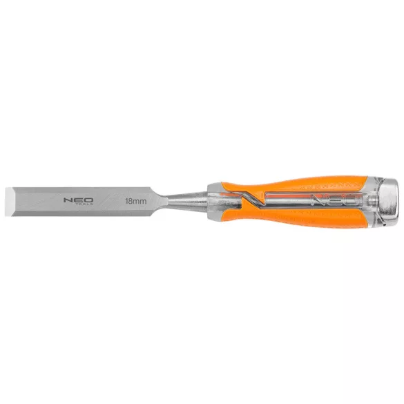 NEO TOOLS Favéső 18mm, CRV, 2-komponensű markolat 37-918