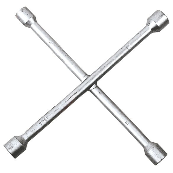 TOPEX Kereszt kerékkulcs 17/19/22/mm 13/16" 37D310