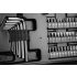 Top Tools Dugókulcskészlet + bitkészlet 3/8", 63db 38D515