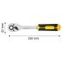 TOPEX Racsnis kulcs, 1/2", 250mm 38D541-1