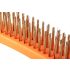 NEO TOOLS Drótkefe, sárgaréz, 4x16 sor 39-030