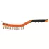 NEO TOOLS Drótkefe, sárgaréz, 3x19 sor, kaparóval 39-032