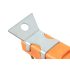 NEO TOOLS Drótkefe, sárgaréz, 3x19 sor, kaparóval 39-032