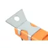 NEO TOOLS Drótkefe, sárgaréz, 3x19 sor, kaparóval 39-032