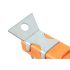 NEO TOOLS Drótkefe, rozsdamentes, 3x19 sor, kaparóval 39-052
