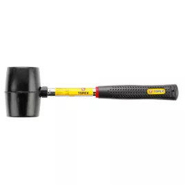 TOPEX Gumikalapács 60mm 450g fémnyéllel 02A305