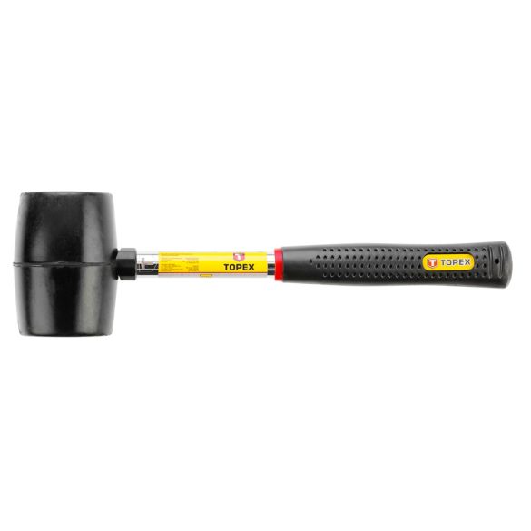 TOPEX Gumikalapács 60mm 450g fémnyéllel 02A305