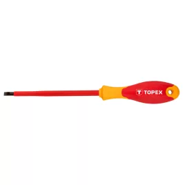 TOPEX CSAVARHÚZÓ 1000V, szigetelt 5.5X124 Lapos 39D473