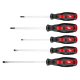 Top Tools Csavarhúzó készlet 5db, SÁRGA PIROS 39D503