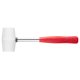 Top Tools Gumikalapács 40mm 225g FEHÉR fémnyéllel 02A310