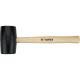 TOPEX Gumikalapács 50mm 340g, keményfa nyél 02A343
