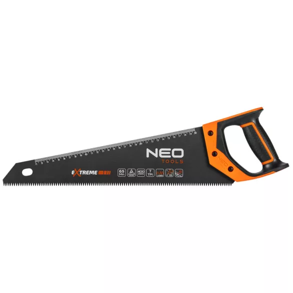 NEO TOOLS Kézifűrész 400mm, 7 TPI, PTFE 41-111