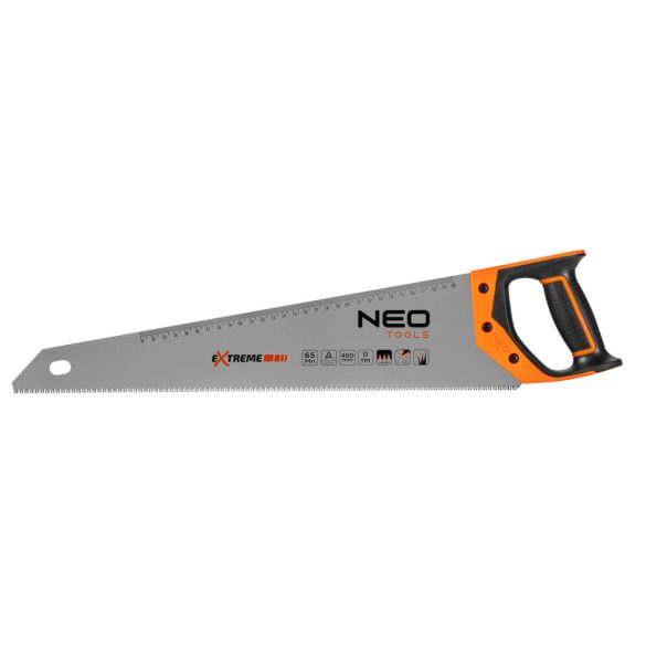 NEO TOOLS Kézifűrész 450mm, 11TPI 41-166