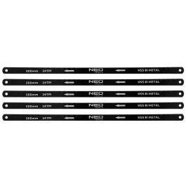   NEO TOOLS FÉMFŰRÉSZLAP készlet 300x12, 5mm, 5db, HSS Bimetal 43-355