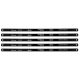 NEO TOOLS FÉMFŰRÉSZLAP készlet 300x12, 5mm, 5db, HSS Bimetal 43-355
