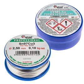   CYNEL Forrasztókészlet rézforrasztáshoz, forrasztóón és paszta 44E745