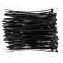 TOPEX KÁBELKÖTEGELŐ, gyorskötöző, 2,5mm x 100mm, fekete, 100db 44E970