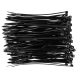 TOPEX KÁBELKÖTEGELŐ, gyorskötöző, 2,5mm x 100mm, fekete, 100db 44E970