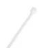 TOPEX KÁBELKÖTEGELŐ, gyorskötöző, 2,5mm x 100mm, fehér, 100db 44E975