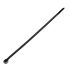 TOPEX KÁBELKÖTEGELŐ, gyorskötöző, 3,6mm x 200mm, fekete, 100db 44E976