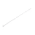 TOPEX KÁBELKÖTEGELŐ, gyorskötöző, 4,8mm x 200mm, fehér, 75db 44E977