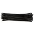 TOPEX KÁBELKÖTEGELŐ, gyorskötöző, 4,8mm x 370mm, fekete, 75db 44E982