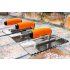 NEO TOOLS Acél simító, rozsdamentes, 270x128mm, fa markolat 50-161