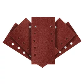   GRAPHITE Csiszolópapír tépőzáras 115 x 230mm, K60, lyukas, 5db 54H002