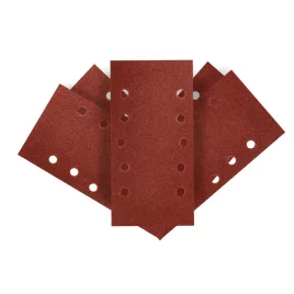   GRAPHITE Csiszolópapír tépőzáras 115 x 230mm, K80, lyukas, 5db 54H003