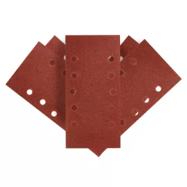   GRAPHITE Csiszolópapír tépőzáras 115 x 230mm, K100, lyukas, 5db 54H004