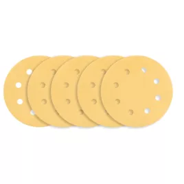   GRAPHITE Tépőzáras csiszolópapír 180mm, K180, 5db, 8 lyukkal, csiszológéphez 59G263 54H024