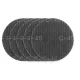 GRAPHITE Gipszcsiszoló rács tépőzárral 180mm, K40, 5db csiszolóhoz 59G263 54H025