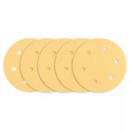   GRAPHITE Tépőzáras csiszolópapír 225mm, K120, 5db, 6 lyukakkal az 59G264, 59G265 csiszológéphez. 54H030