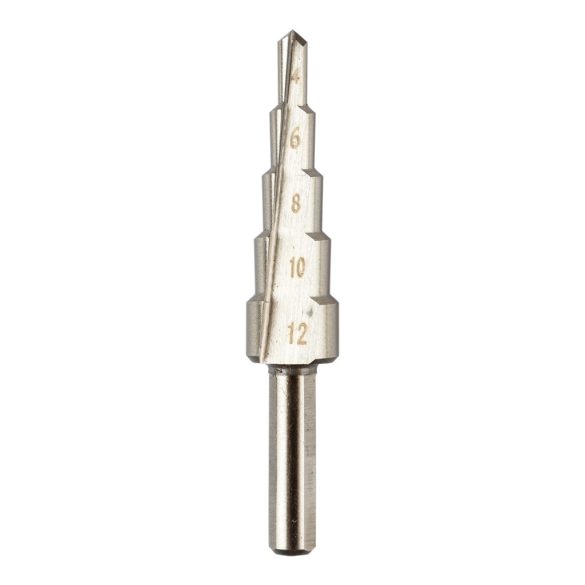 GRAPHITE Lépcsős fúró, HSS, 4-12mm 54T302