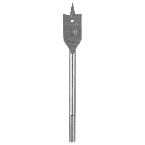 GRAPHITE Lapos marófúró, 1/4" hatszög szár, 20x152mm 54T505