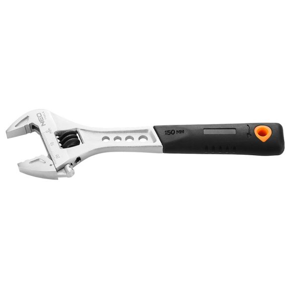 NEO TOOLS Állítható villáskulcs, csavarkulcs 150mm, 0-24mm 25 év garanciával 03-010