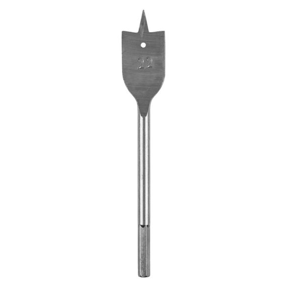 GRAPHITE Lapos marófúró, 1/4" hatszög szár, 22x152mm 54T506