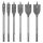 GRAPHITE Lapos marófúró készlet, 1/4" hatszög szár, 10,13,16,19,22,25mm 54T515