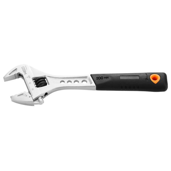 NEO TOOLS Állítható villáskulcs, csavarkulcs 200mm, 0-29mm 25 év garanciával 03-011