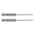 GRAPHITE Csigafúró, 1/4" hatszög szárral, HSS DIN 338, 2,5mm, 2db/cs 54T701