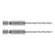 GRAPHITE Csigafúró, 1/4" hatszög szárral, HSS DIN 338, 2,5mm, 2db/cs 54T701