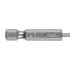 GRAPHITE Csigafúró, 1/4" hatszög szárral, HSS DIN 338, 2,5mm, 2db/cs 54T701