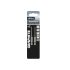 GRAPHITE Csigafúró, 1/4" hatszög szárral, HSS DIN 338, 2,5mm, 2db/cs 54T701