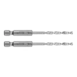   GRAPHITE Csigafúró, 1/4" hatszög szárral, HSS DIN 338, 3,2mm, 2db/cs 54T703