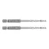 GRAPHITE Csigafúró, 1/4" hatszög szárral, HSS DIN 338, 3,2mm, 2db/cs 54T703